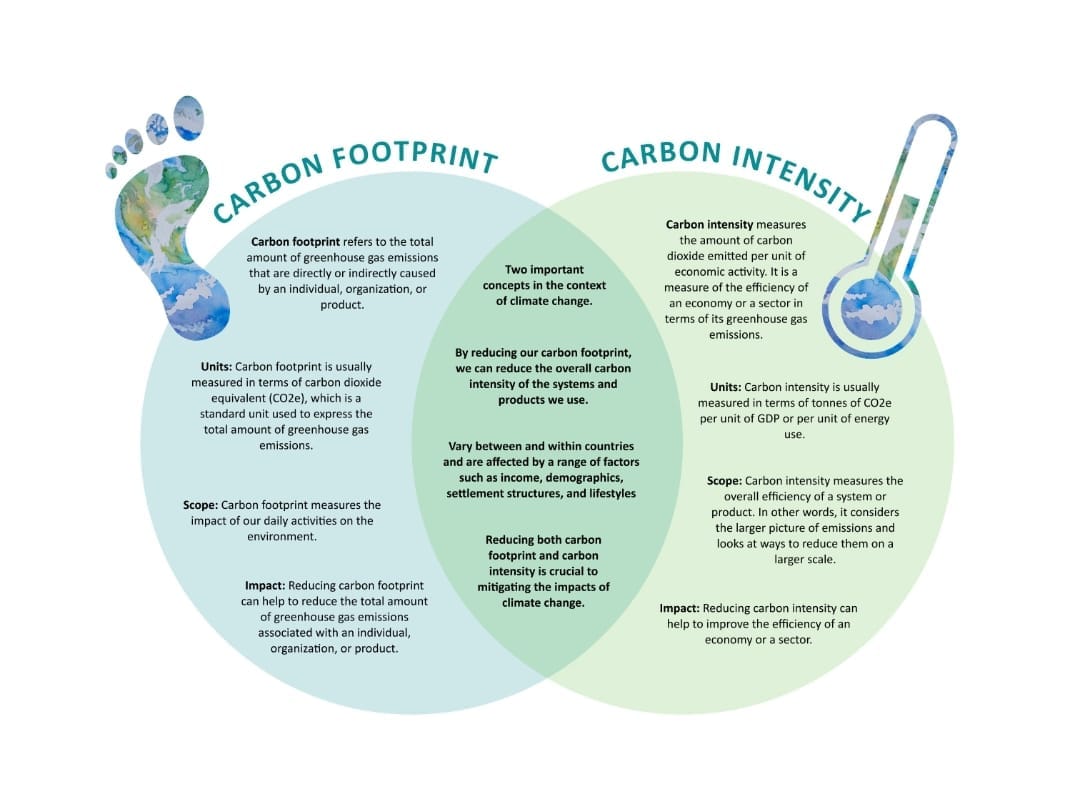 صورة تعبر عن صافي الانبعاثات الصفرية والاقتصاد الأخضر.